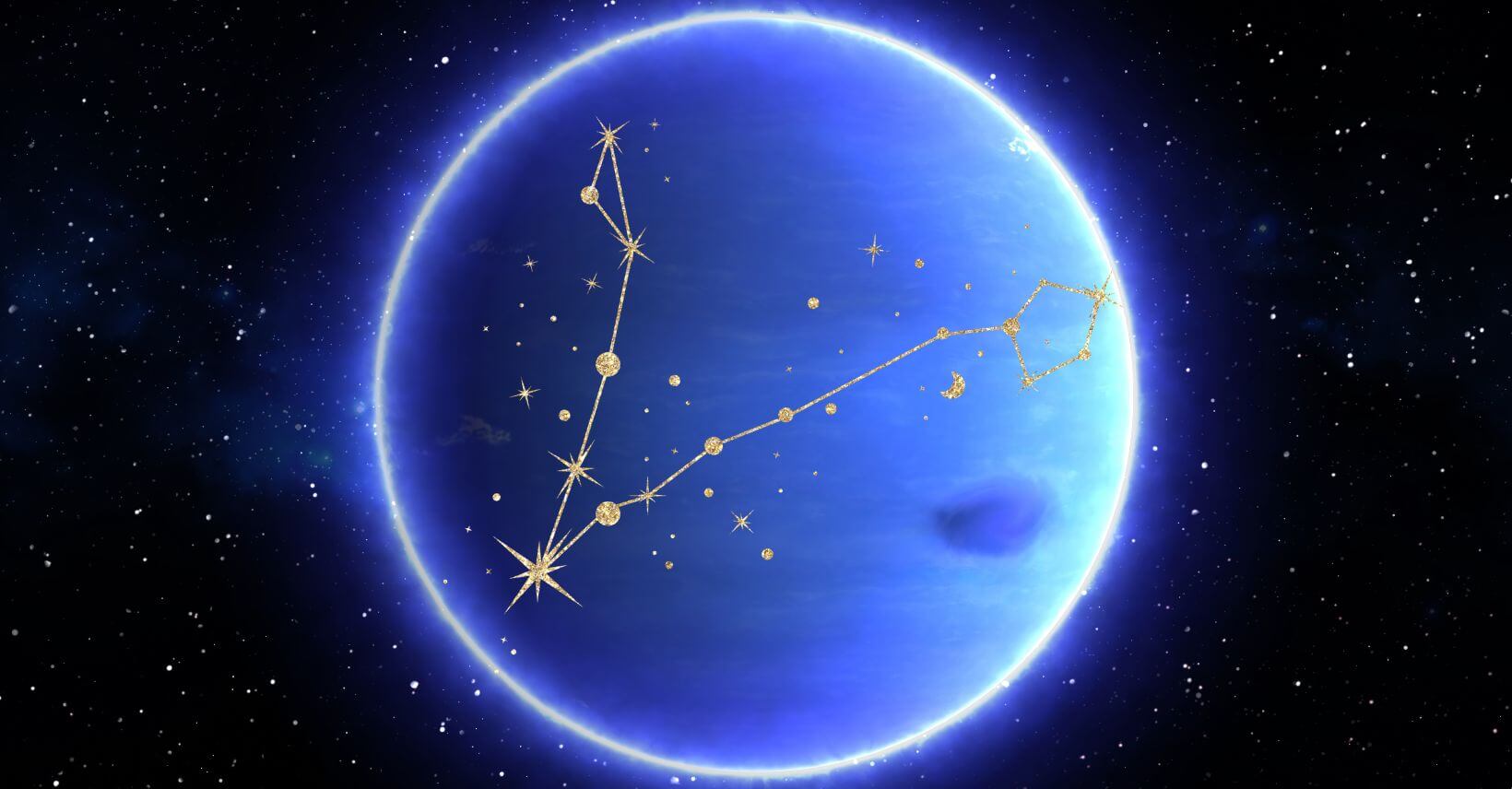 海王星の完全な牡羊座入り