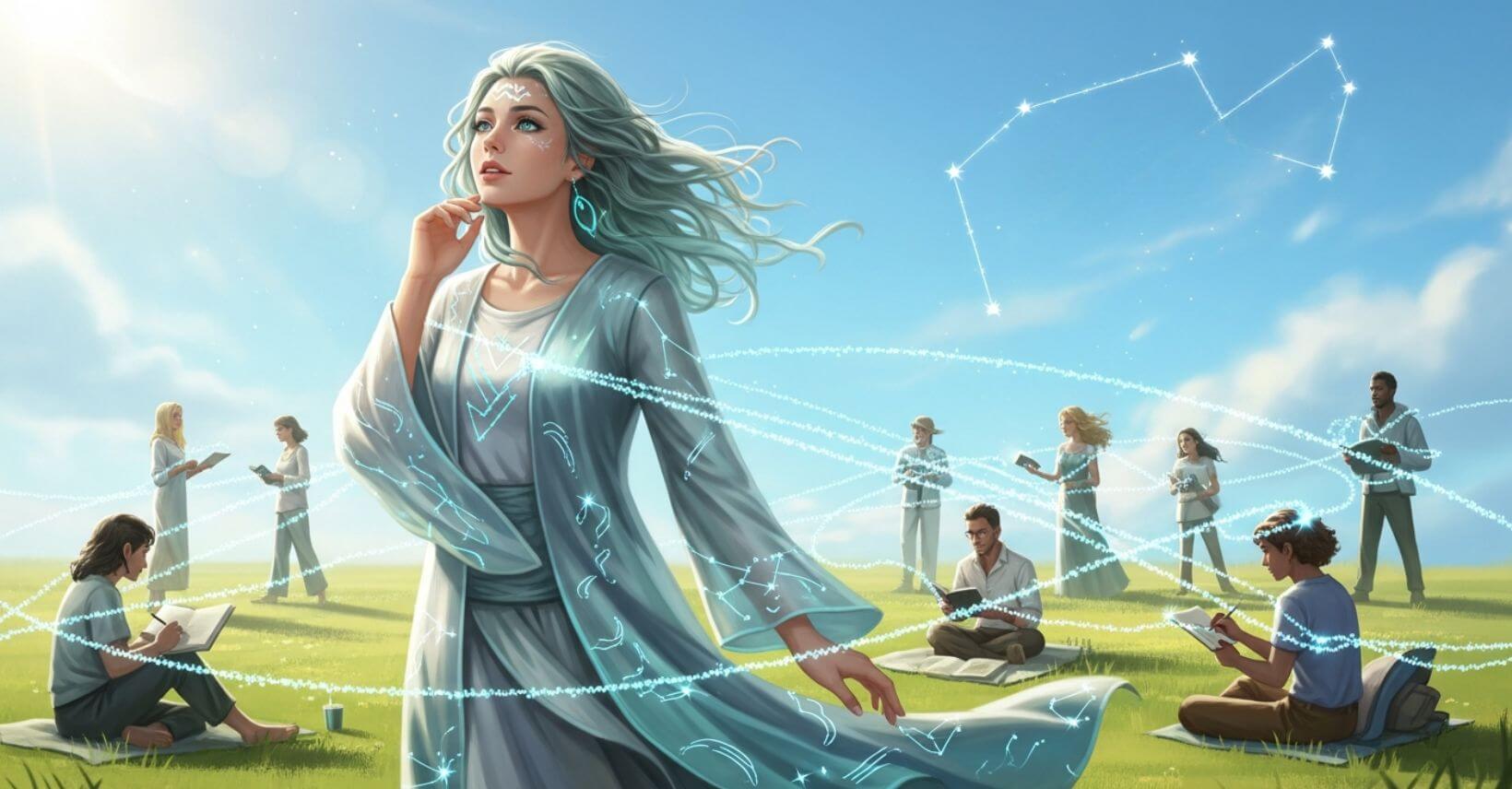 水瓶座の特徴:意識を広げ、つながりを再定義する