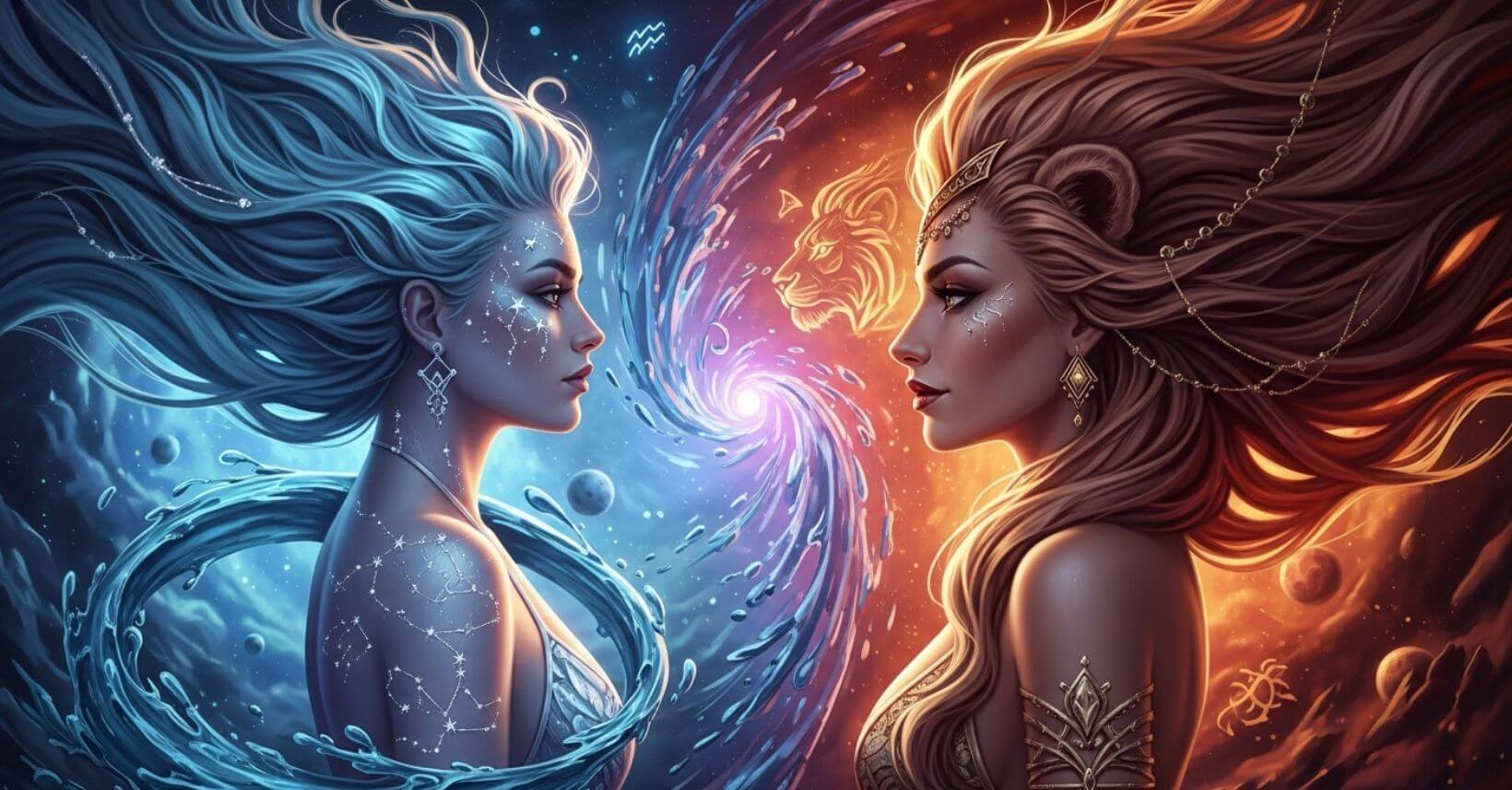 融合のポイント:ハート(獅子)×意識(水瓶)の調和