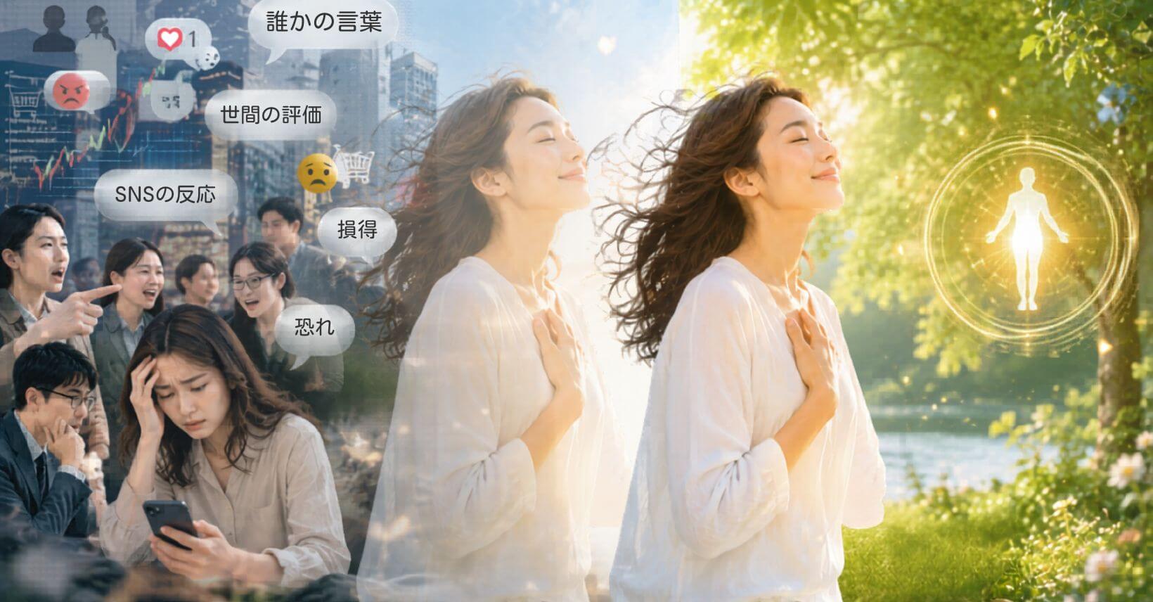感情の波が穏やかになると、直感が戻ってくる
